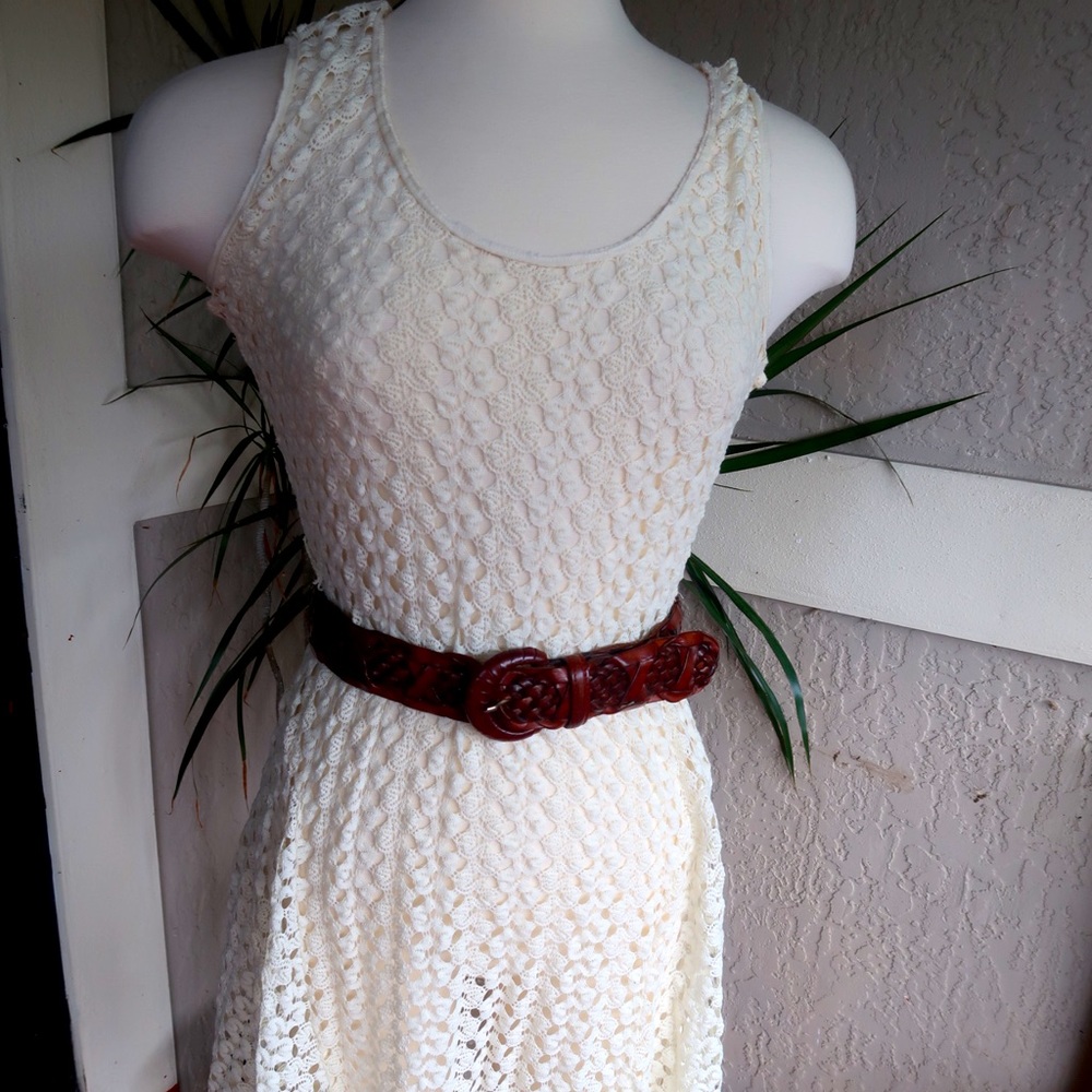 Crochet A Line Dress S/M
